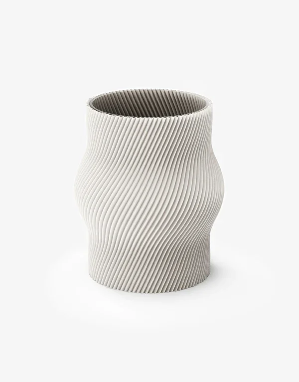 Vase BELLY 15cm - Moonlight Grey Vase BELLY 15cm - Moonlight Grey