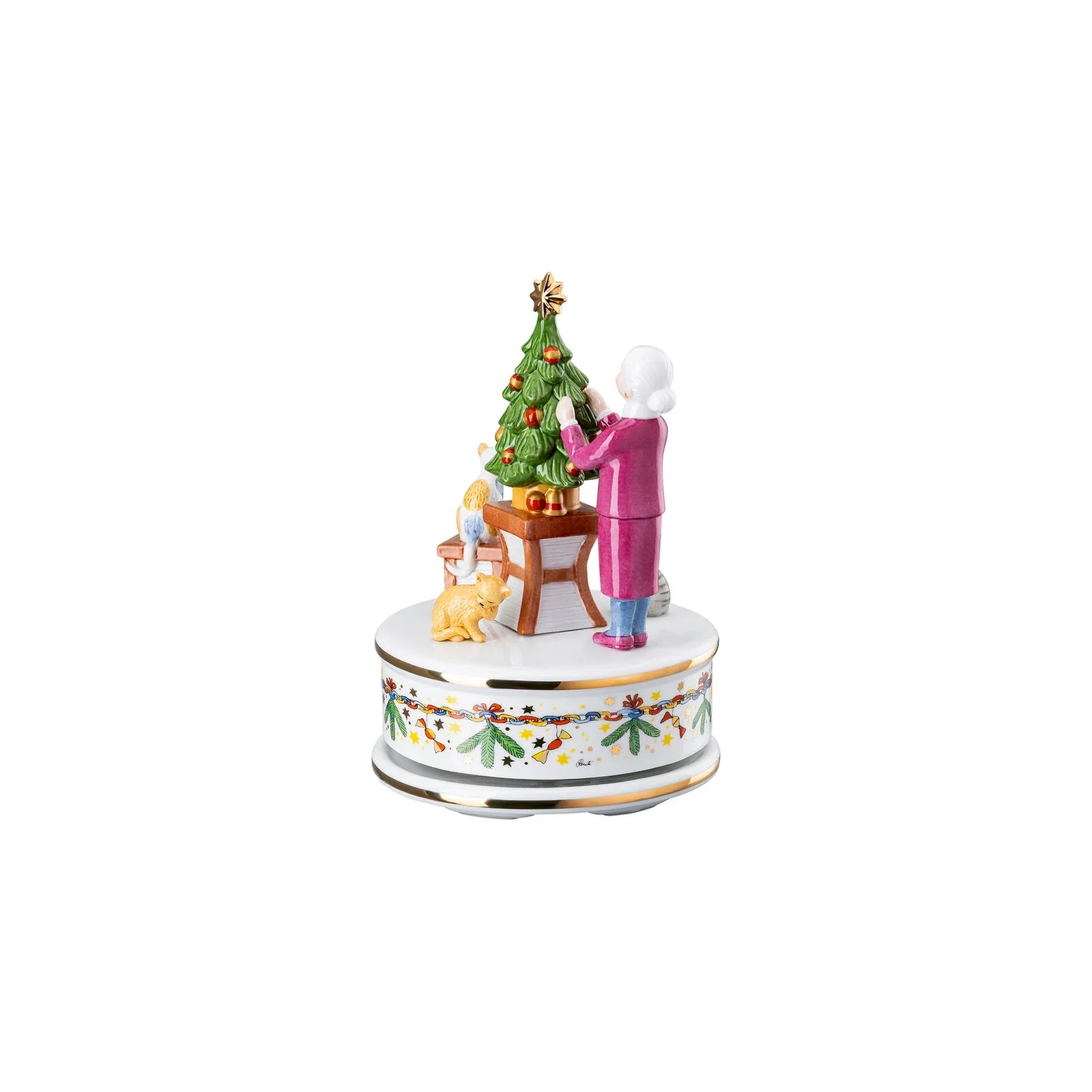 Spieluhr gross 2024 "Weihnachtsleuchten" (limitiert auf 999 Exp.) Melodie: "O Tannenbaum"