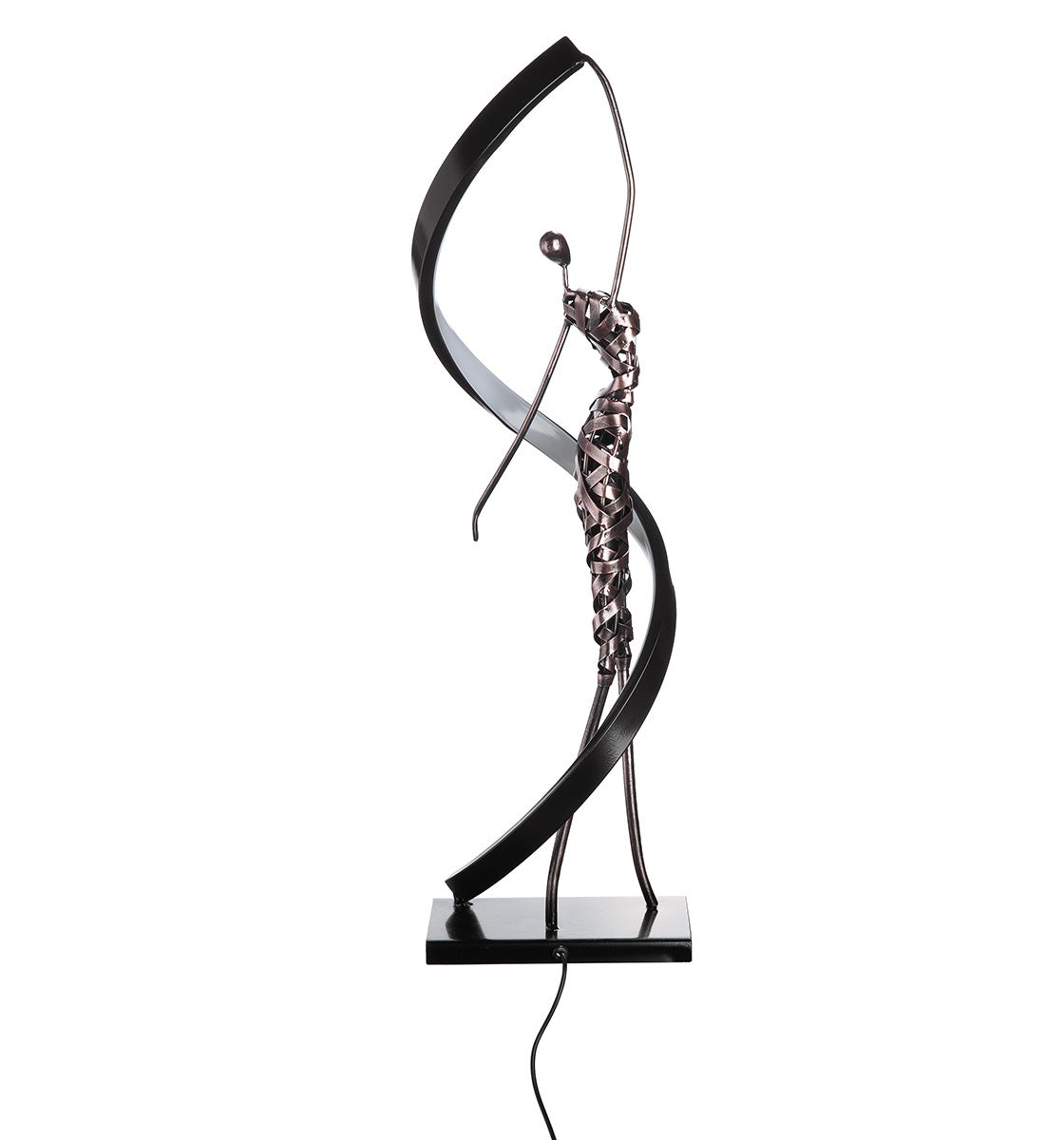 Leuchte "Frau Essence" 60cm schwarz (Eisen/LED)