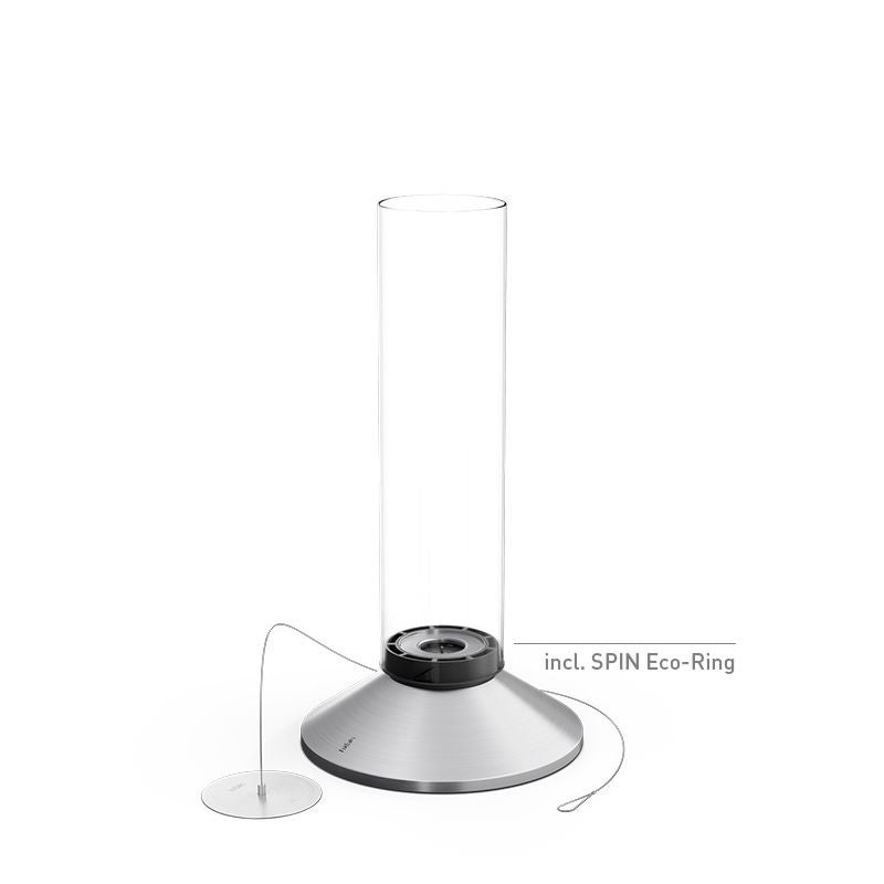 Tischfeuer SPIN X 1200 silber