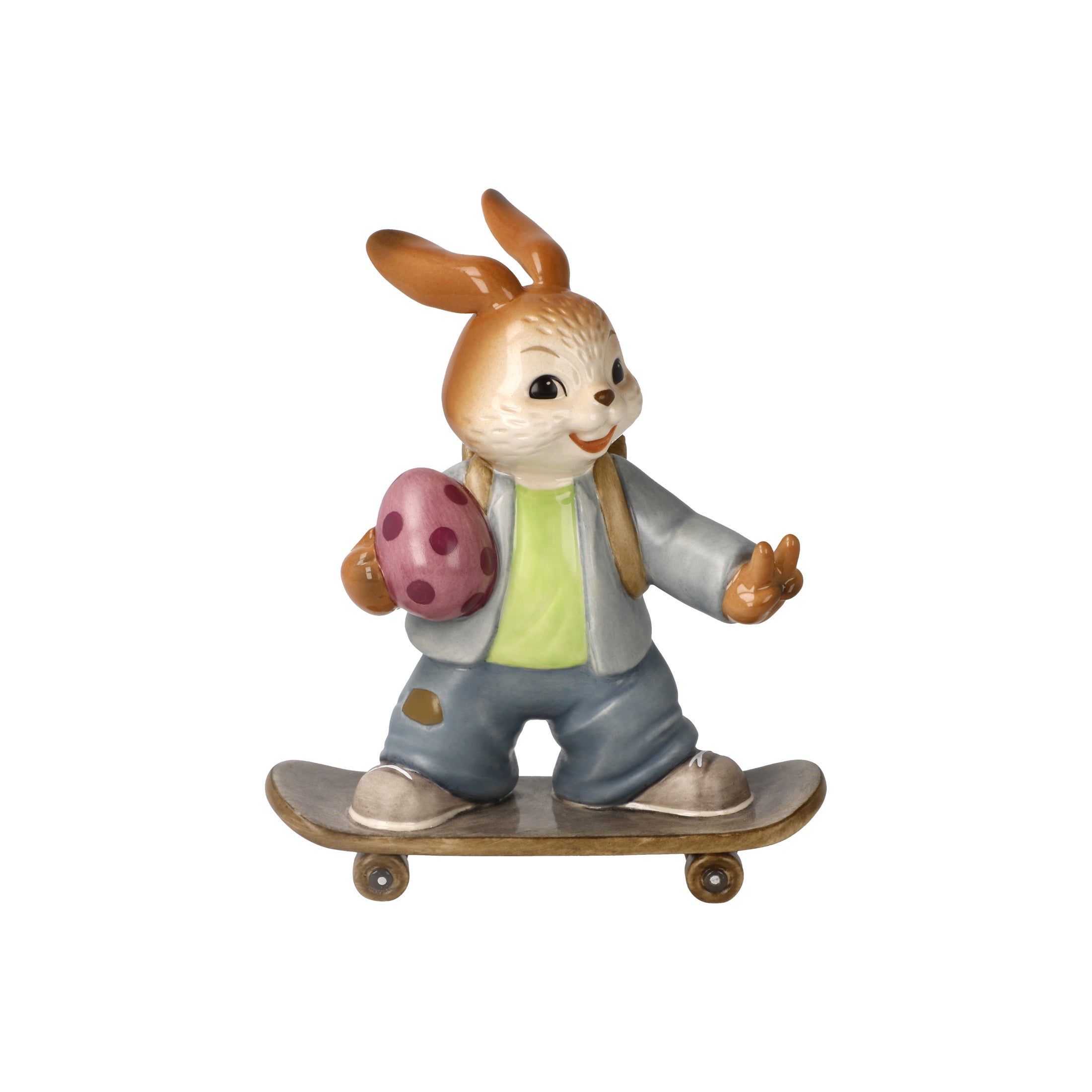 Hase "Endlich Osterferien" 12cm (Hasenschule)