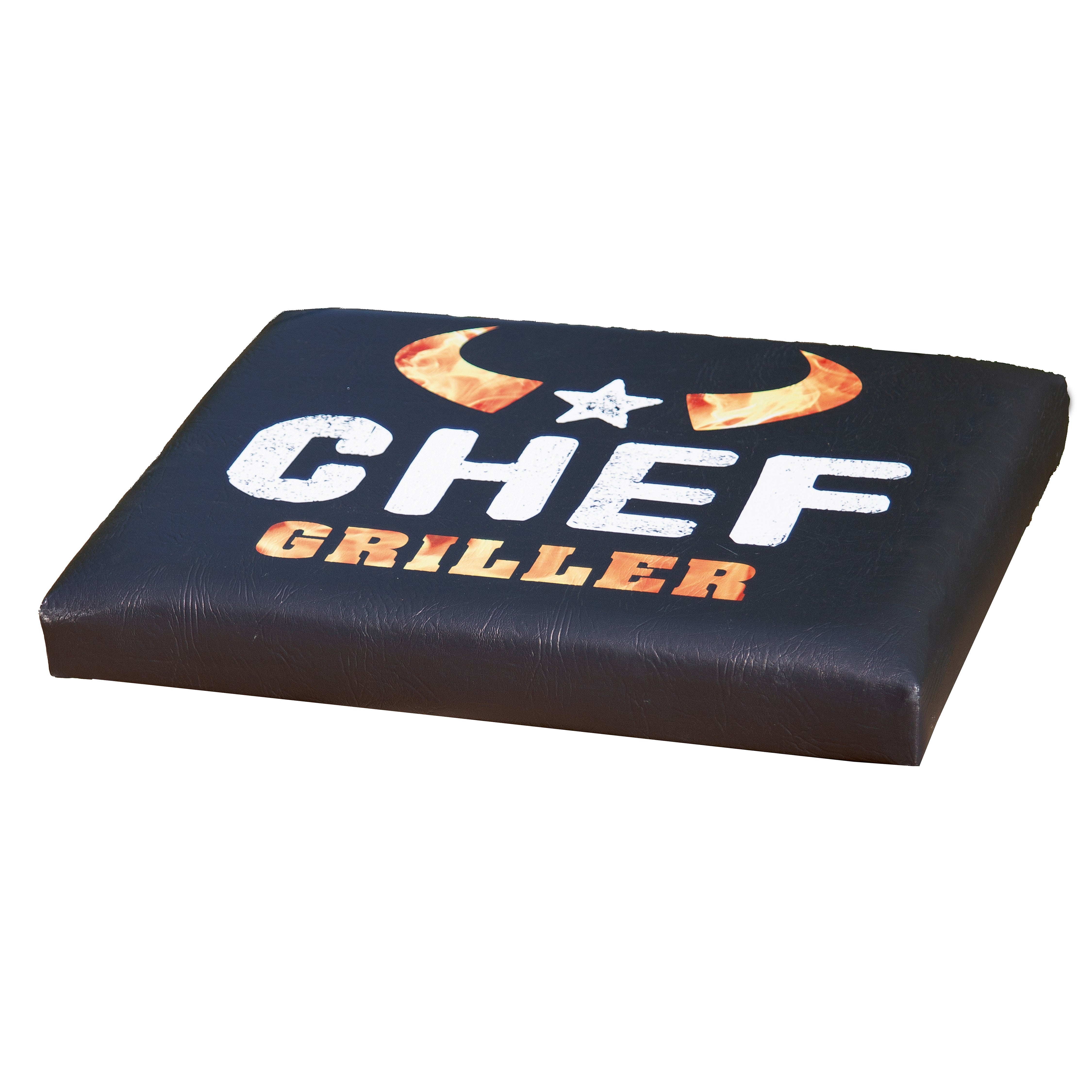 Sitzpolster "Chef Griller" für Getränkekasten Sitzpolster "Chef Griller" für Getränkekasten