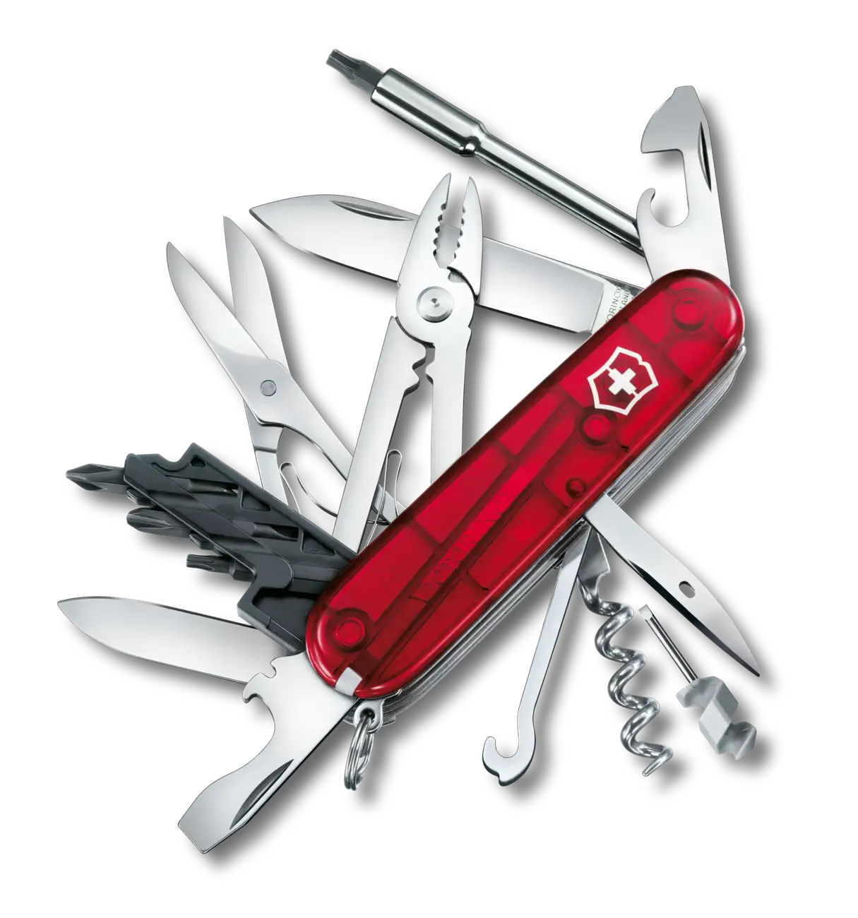 CyberTool M, rot transparent CyberTool M, rot transparent