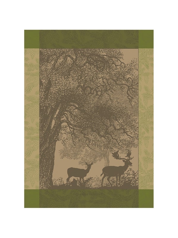 Geschirrtuch CERF ET BICHE MOUSSE (Hirsch & Reh) Geschirrtuch CERF ET BICHE MOUSSE (Hirsch & Reh)