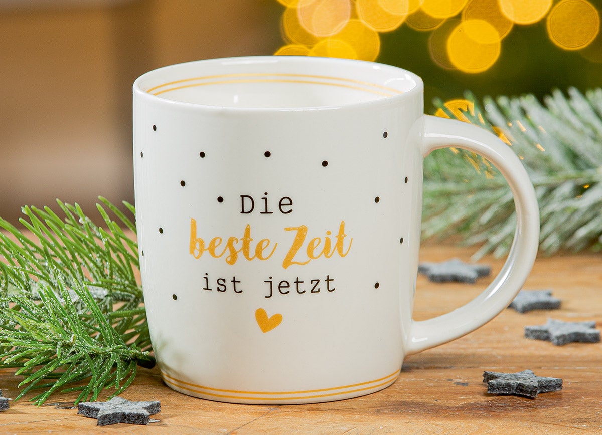 Henkelbecher "Beste Zeit"