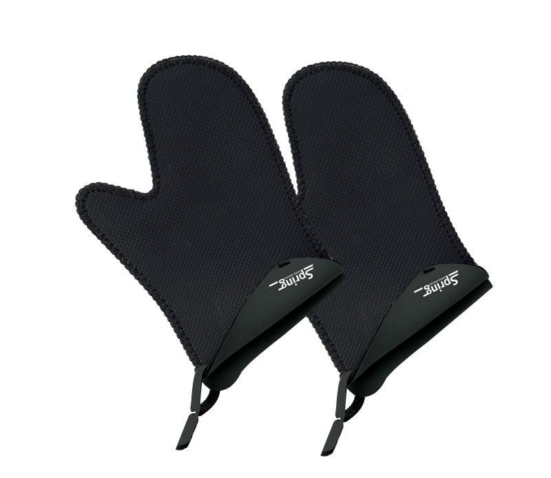Handschuh kurz schwarz 1 Paar - SPRING GRIPS Handschuh kurz schwarz 1 Paar - SPRING GRIPS