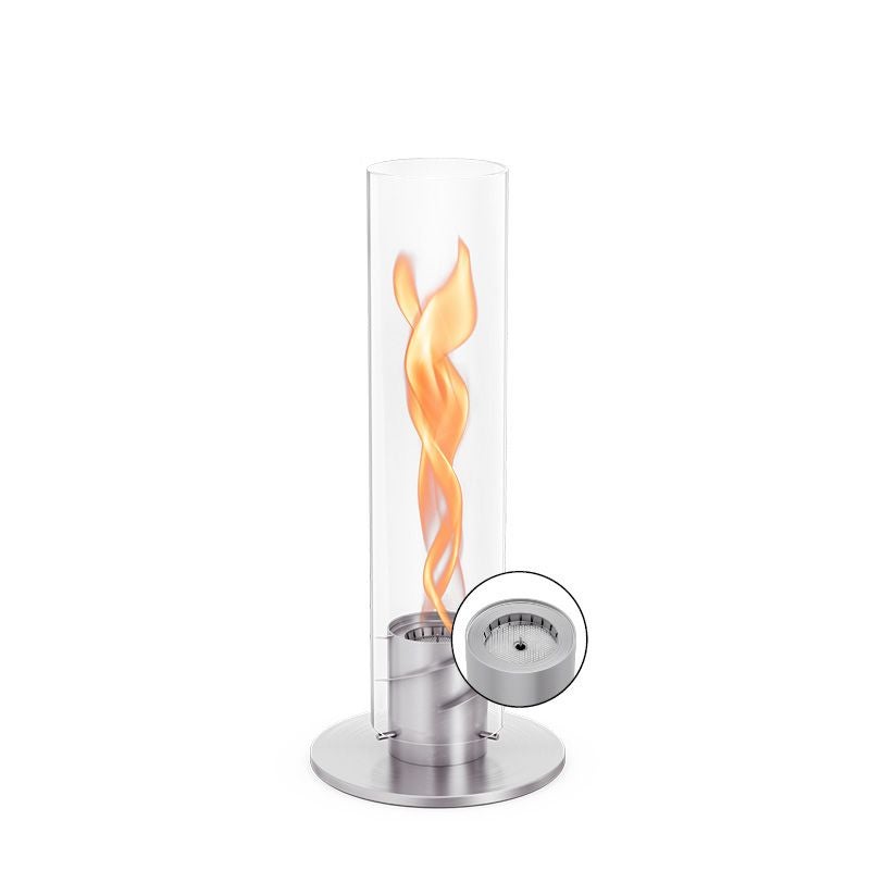 Tischfeuer 1200 SPIN silber