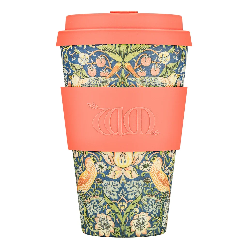 Ecoffee Cup 400ml "Strawberry Thief - William Morris" Ecoffee Cup 400ml "Strawberry Thief - William Morris"