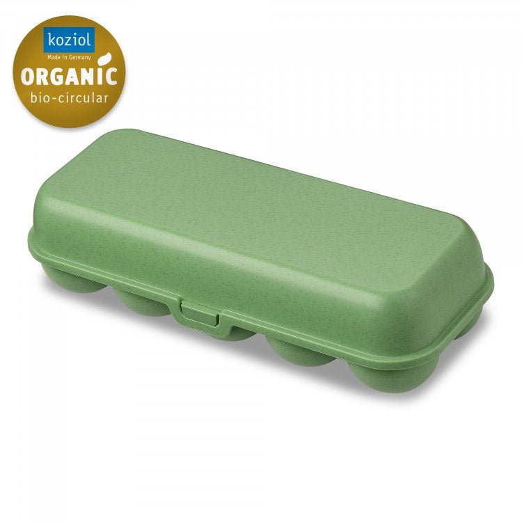 Eierbox nature leaf green (für 10 Eier) Eierbox nature leaf green (für 10 Eier)
