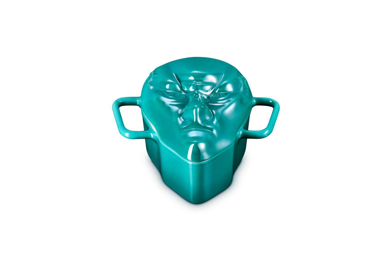 Mini-Cocotte "Balok" 300ml Pearlized Bleu Riviera (STAR TREK)