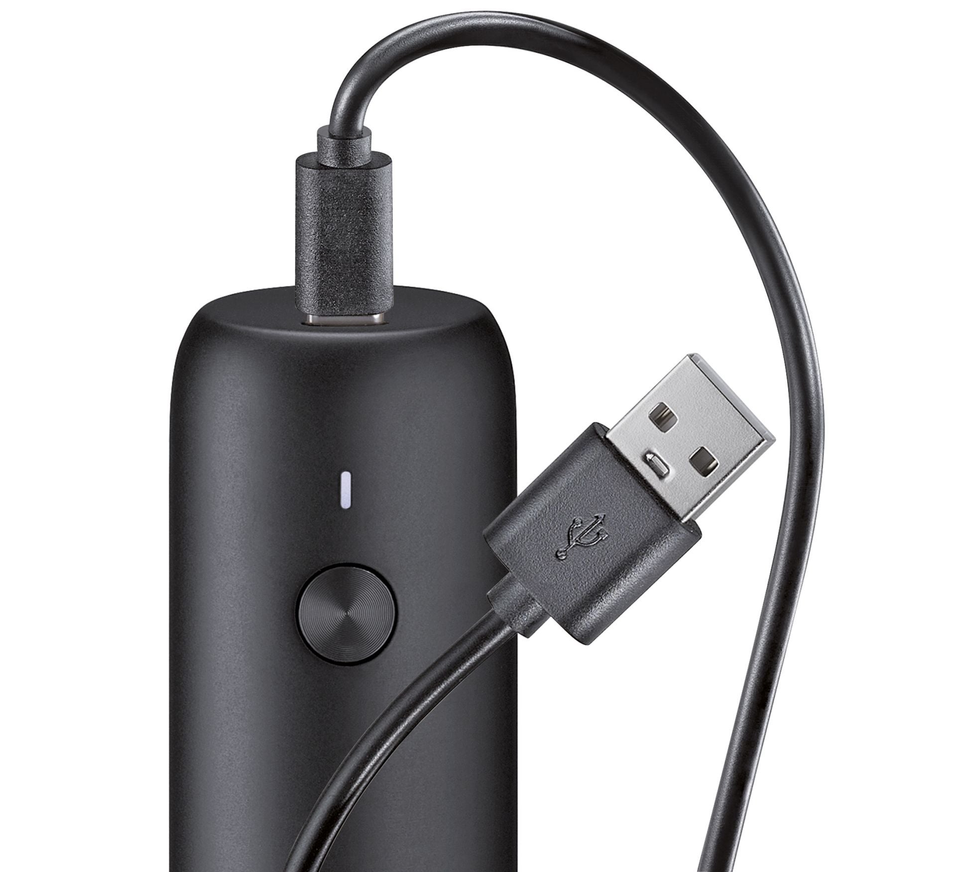 Pfeffermühle KÖLN USB elektrisch 14 cm schwarz