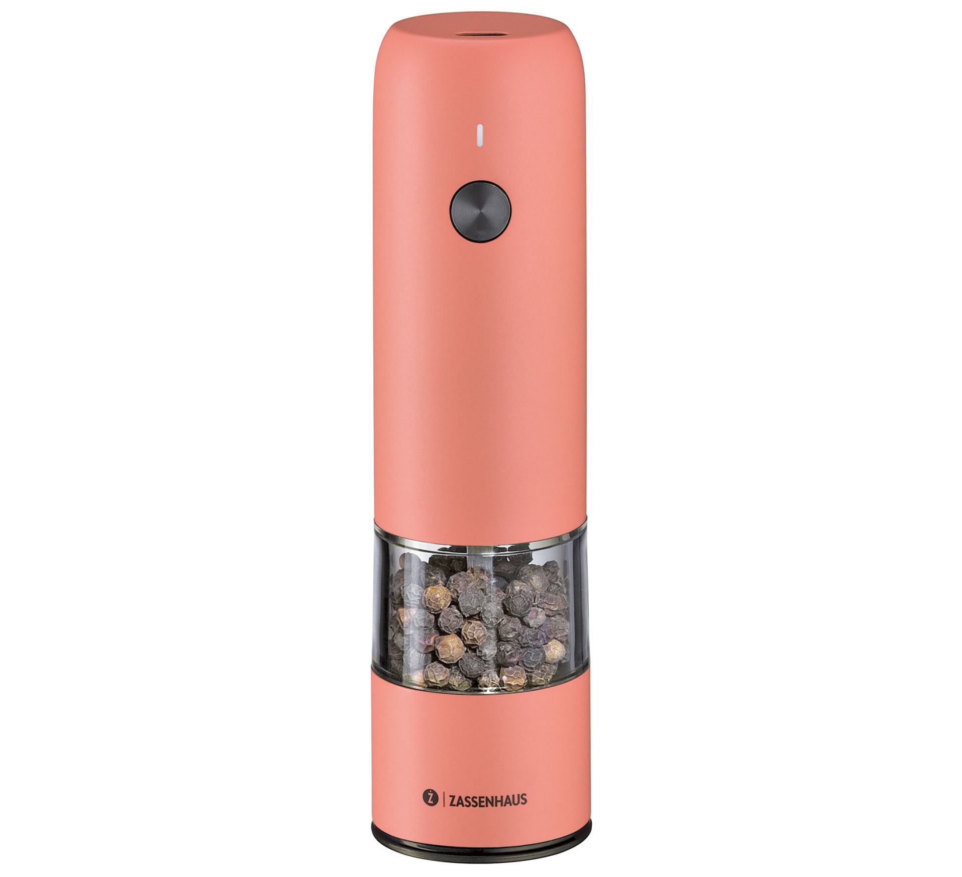 Pfeffermühle KÖLN USB elektrisch 14 cm coral