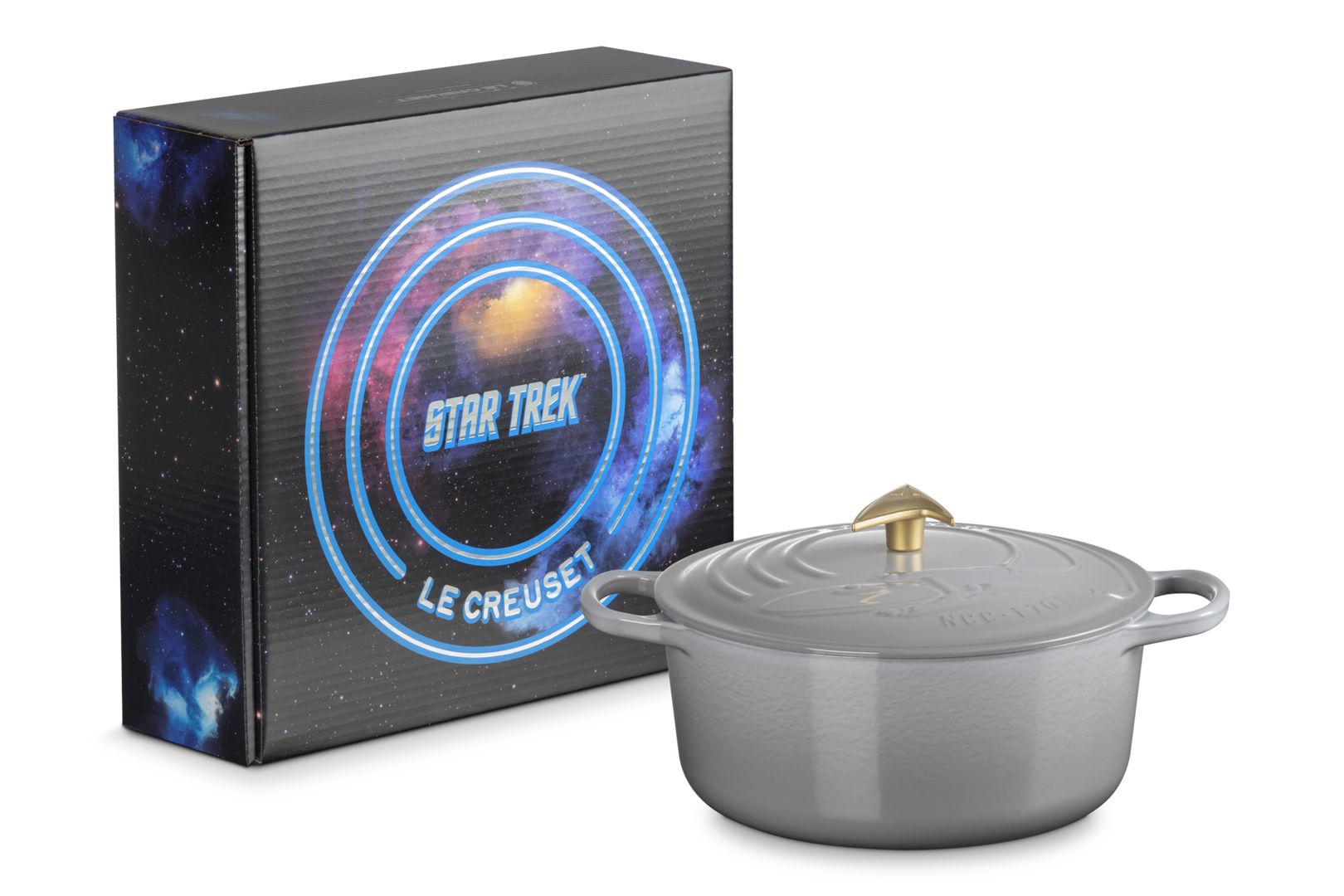 Bräter Ø26cm "Enterprise" perlgrau (STAR TREK)