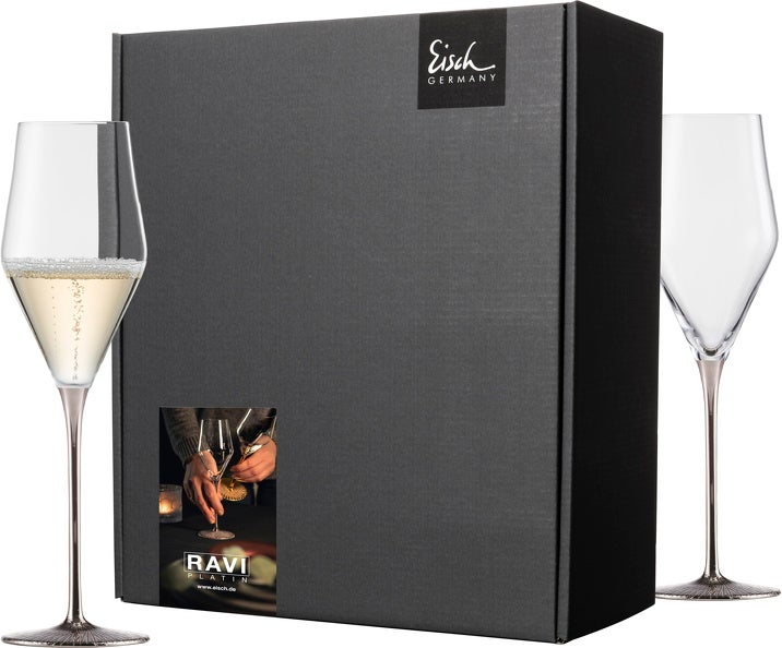 2er-Set Champagnerkelche mit Moussierpunkt RAVI PLATIN (518/7)" 2er-Set Champagnerkelche mit Moussierpunkt RAVI PLATIN (518/7)"