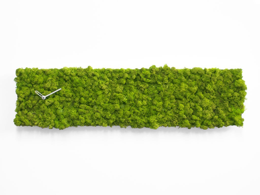 Wanduhr CLOCK_CIRCLE green (Design: Studio Kuadrai)
