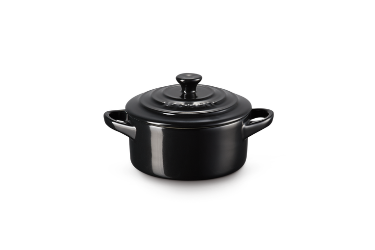 Mini-Cocotte SCHWARZ GLÄNZEND 0,25 Liter Mini-Cocotte SCHWARZ GLÄNZEND 0,25 Liter