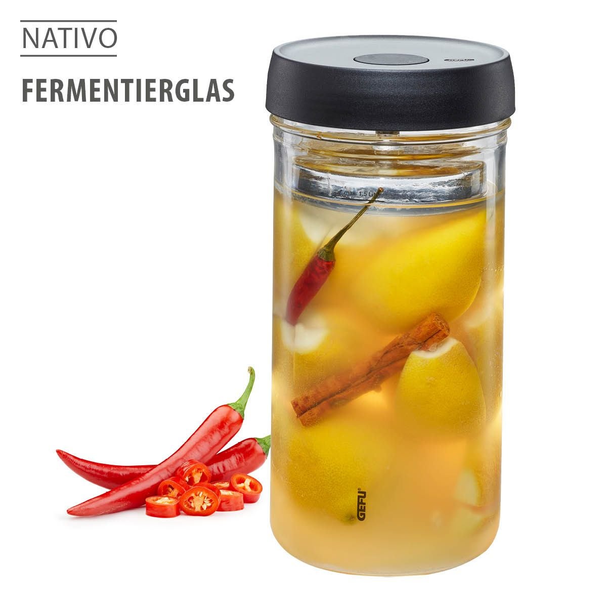 Fermentierglas NATIVO, 1,5 l