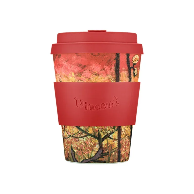 Ecoffee Cup 350ml ""Flowering Plum Orchard - Van Gogh" (spülmaschinenfest) Ecoffee Cup 350ml ""Flowering Plum Orchard - Van Gogh" (spülmaschinenfest)