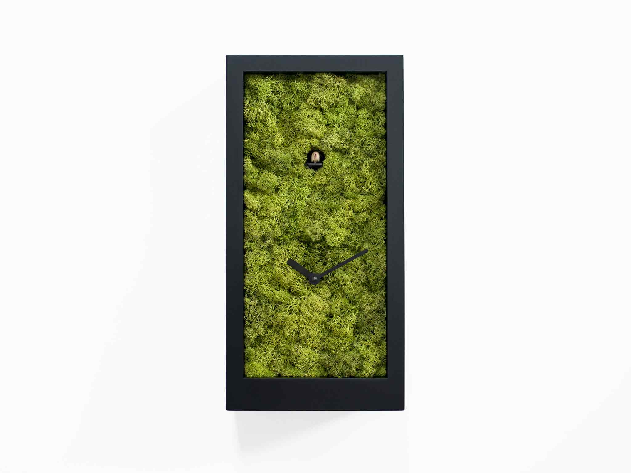 Wand- / Standuhr AMAZON schwarz (Design: Ewald Winkelbauer)