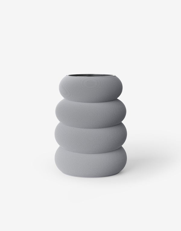 Vase FLOW 20cm - Stone Grey Vase FLOW 20cm - Stone Grey
