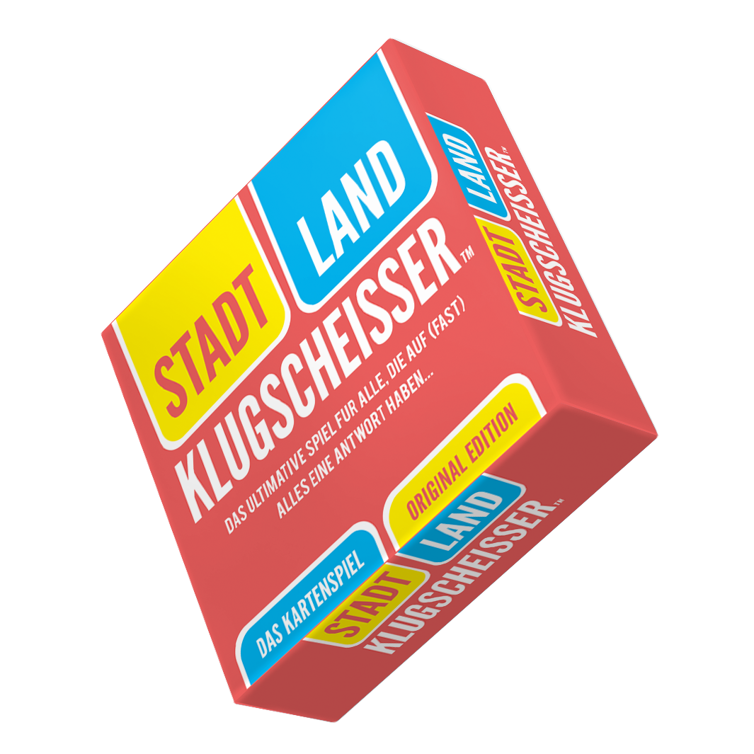 Kartenspiel "Stadt Land Klugscheisser" Kartenspiel "Stadt Land Klugscheisser"