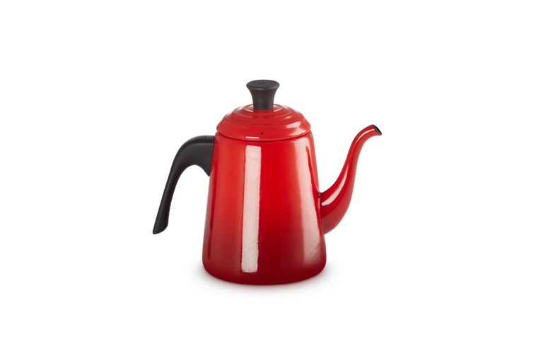 Wasserkessel DRIP 0,7L KIRSCHROT
