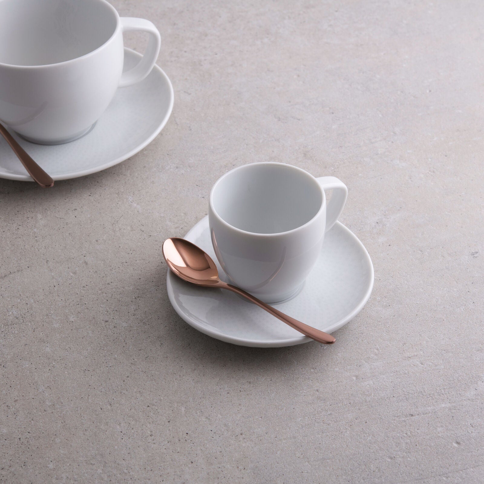 "Taste Kupfer" 6er-Set Espressolöffel (Edelstahl/PVD)