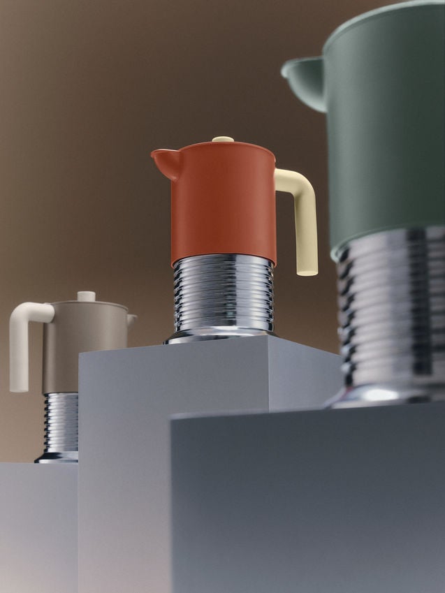 Espressokocher "VITE" braun - 6 Tassen