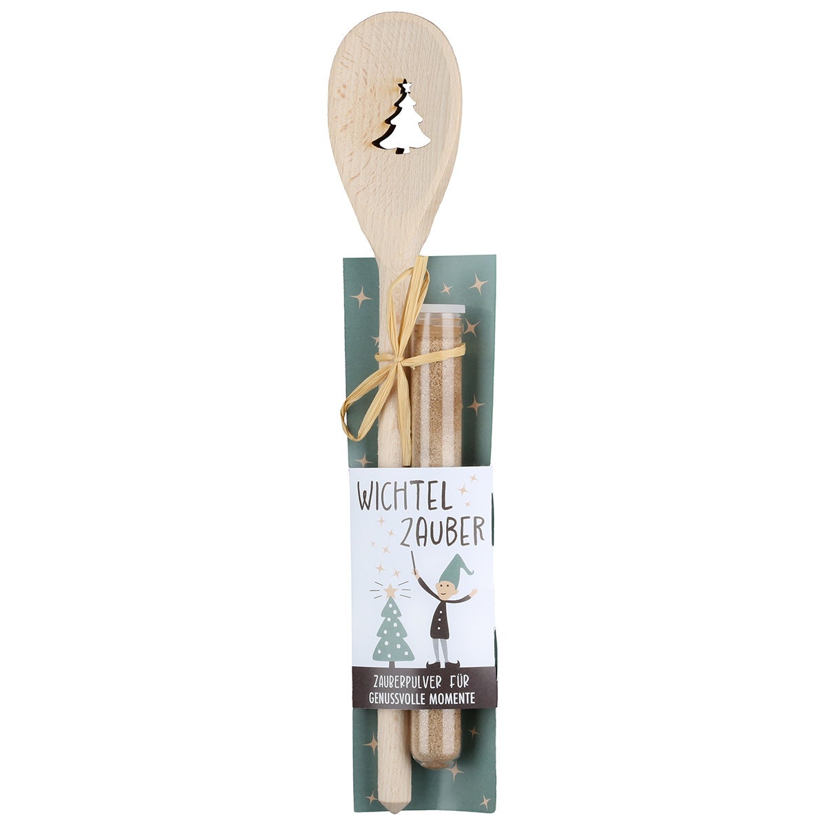 Kochlöffel m. Gewürzmischung "Nils" (Holz)