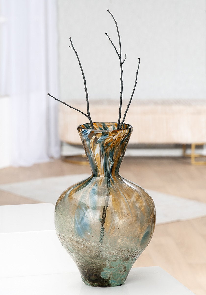 Vase "Bronko" 31cm (Glass Art)