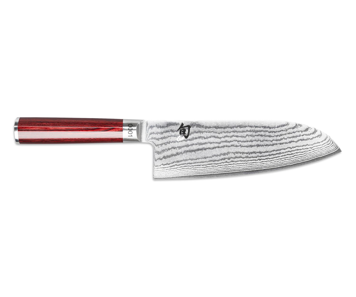 Santoku 7,5" (19,0 cm) SHUN CLASSIC RED (limitiert auf 3000 Stück)