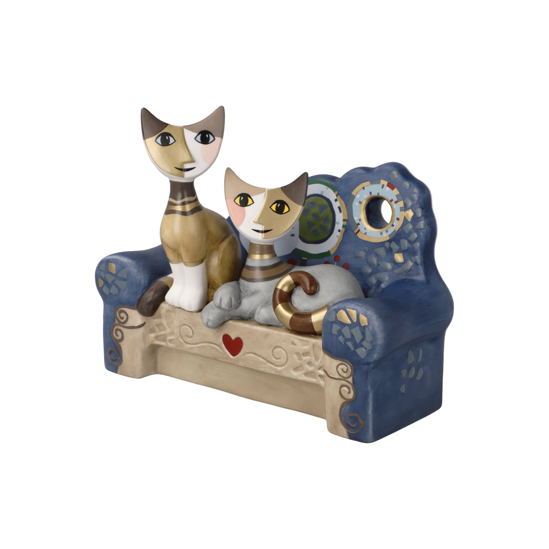 Katzen "Caterina e Fabio" (Rosina Wachtmeister)