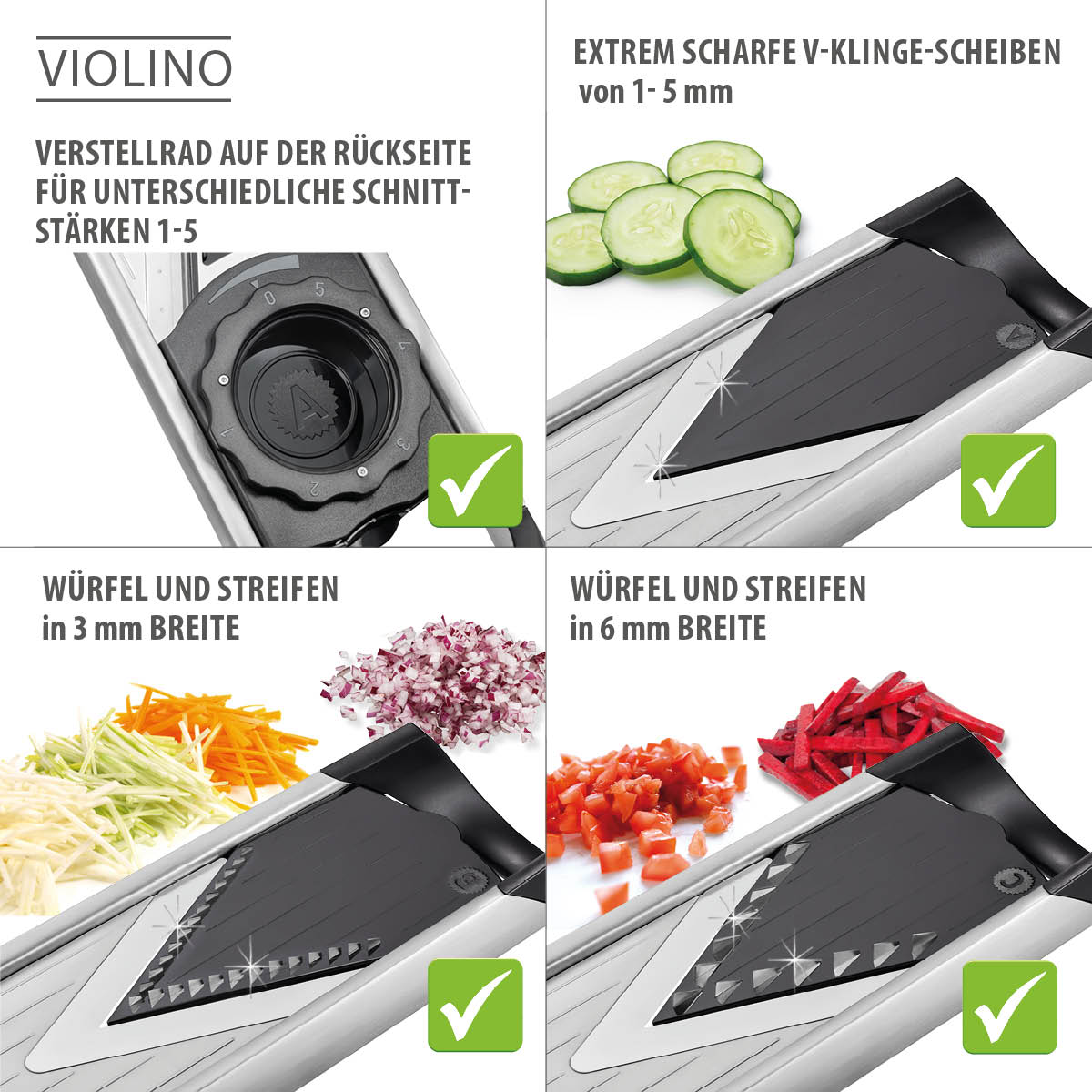 Gourmet-Hobel VIOLINO
