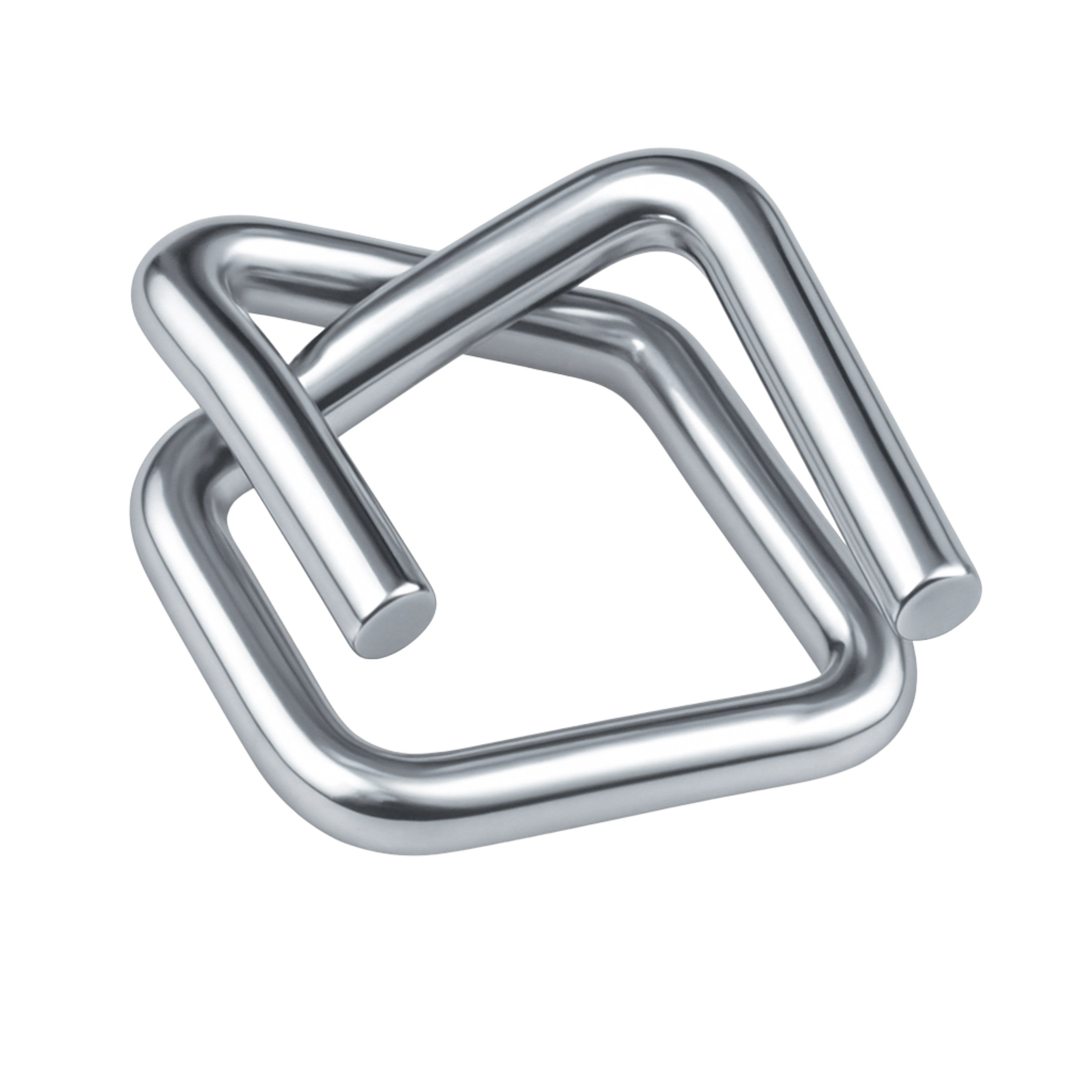 1000 Stück CB4 Draht Verschlussklemmen 12mm aus Metall für PP/PET/Textilband 1000 Stück CB4 Draht Verschlussklemmen 12mm aus Metall für PP/PET/Textilband