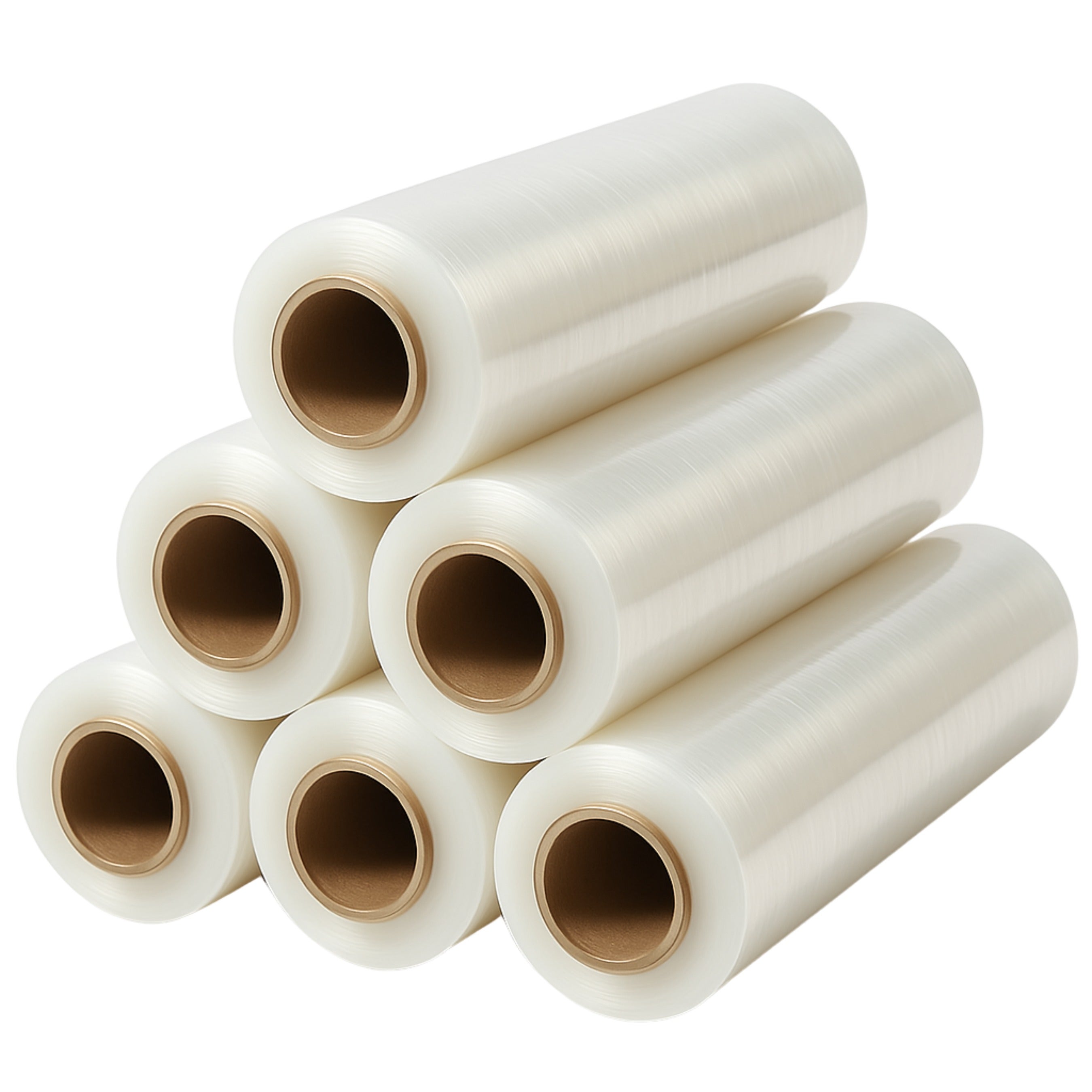 6 x Stretchfolie 50cm 2,5kg 23my transparent