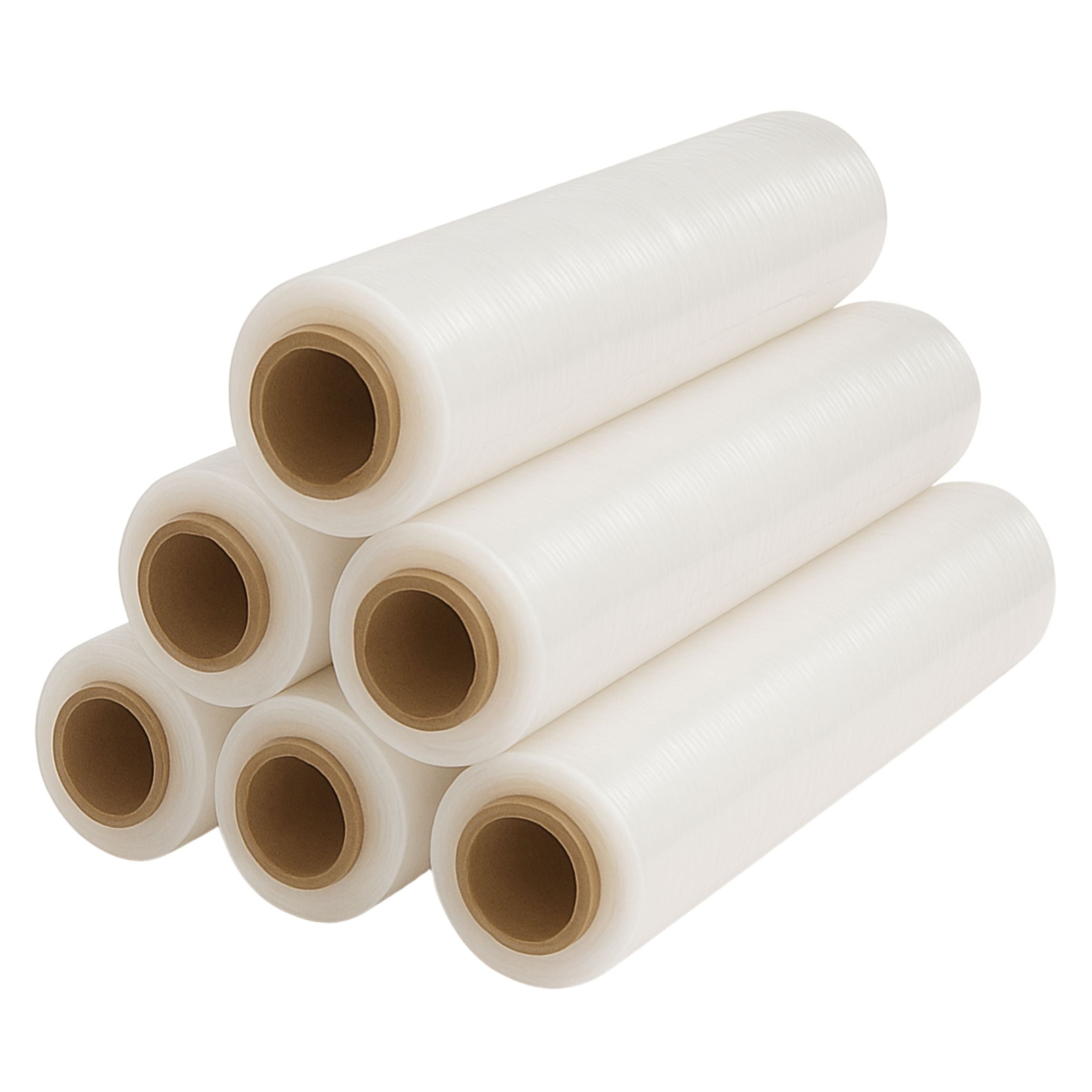 6 x Stretchfolie 50cm 1,5kg 23my weiß