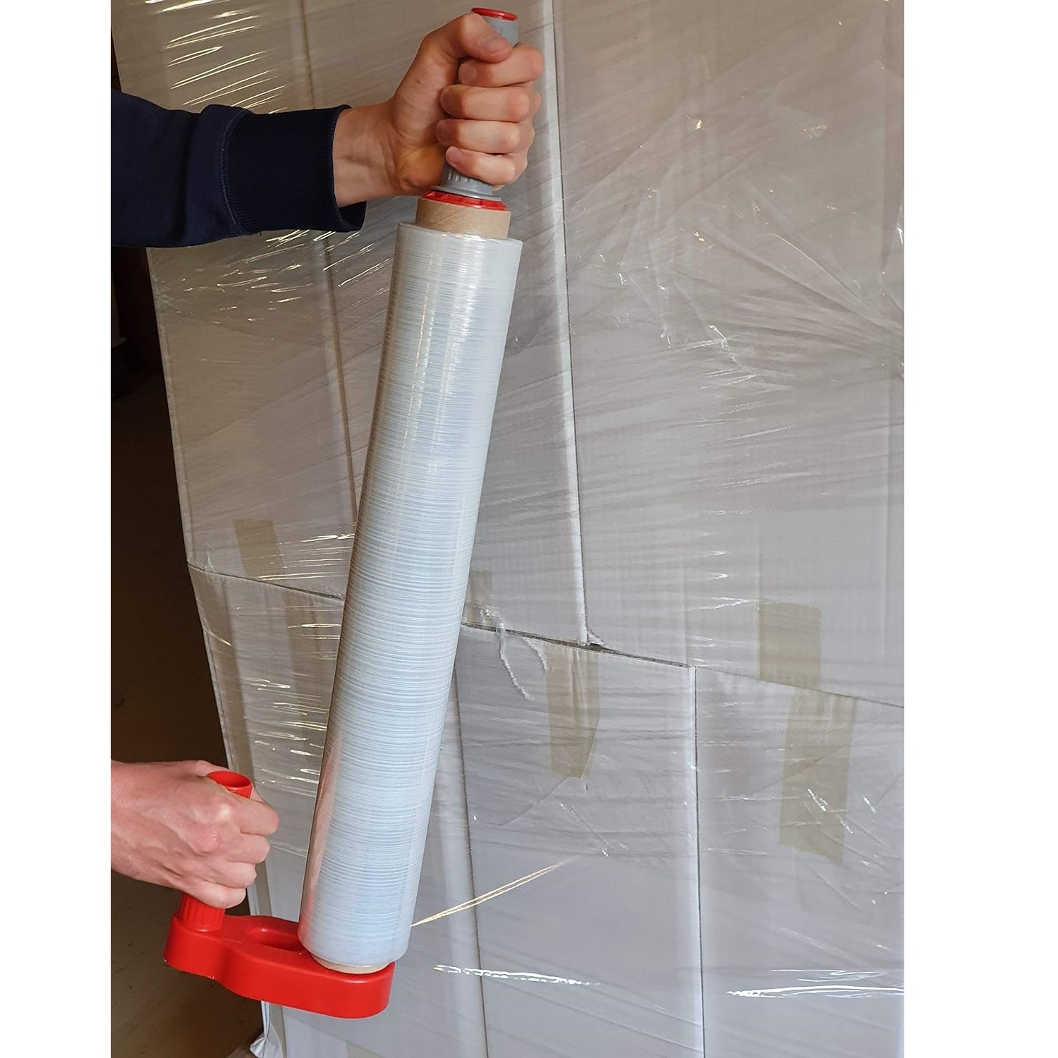 6 x Stretchfolie 50cm 2,5kg 23my transparent