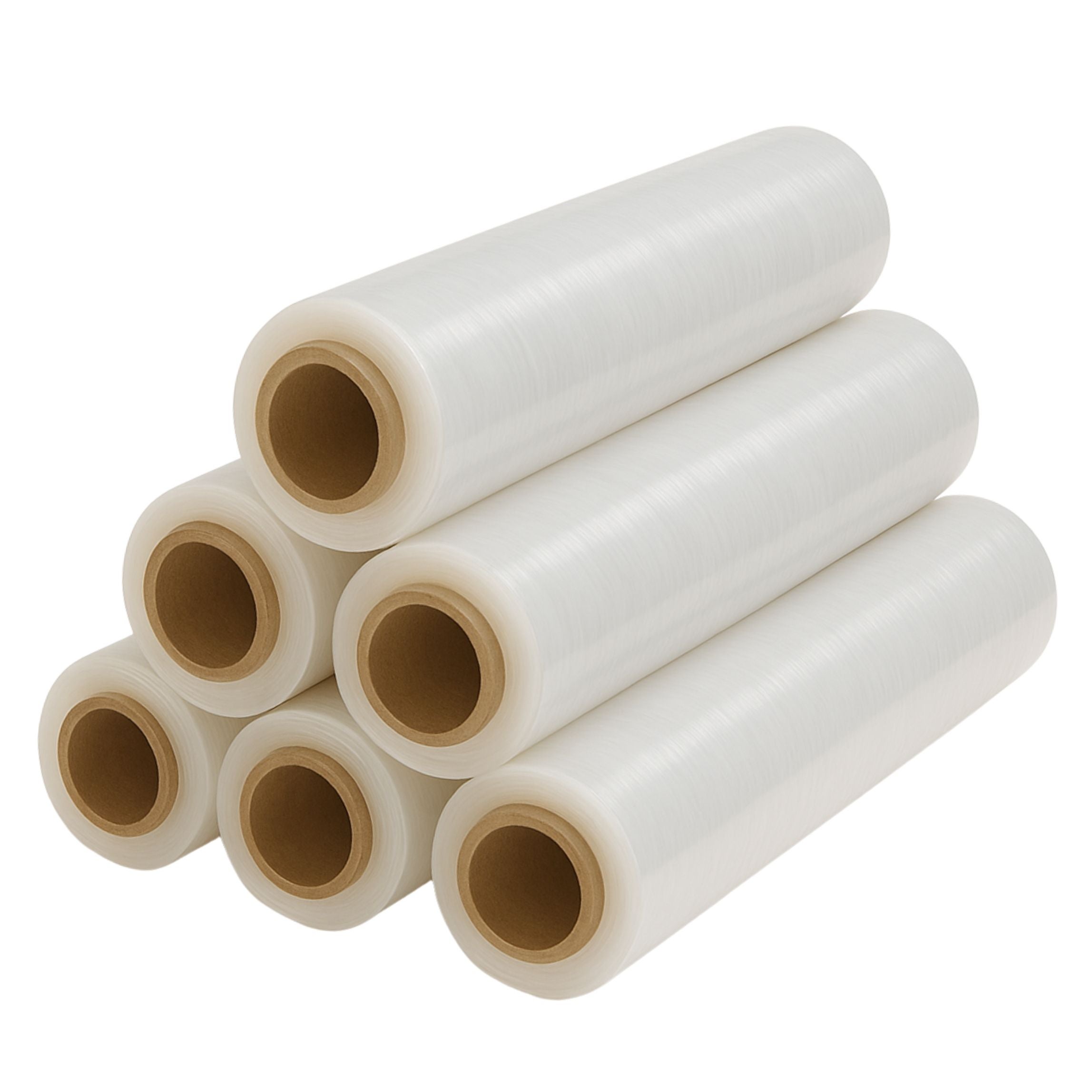 6 x Stretchfolie 50cm 1,5 kg 23my transparent