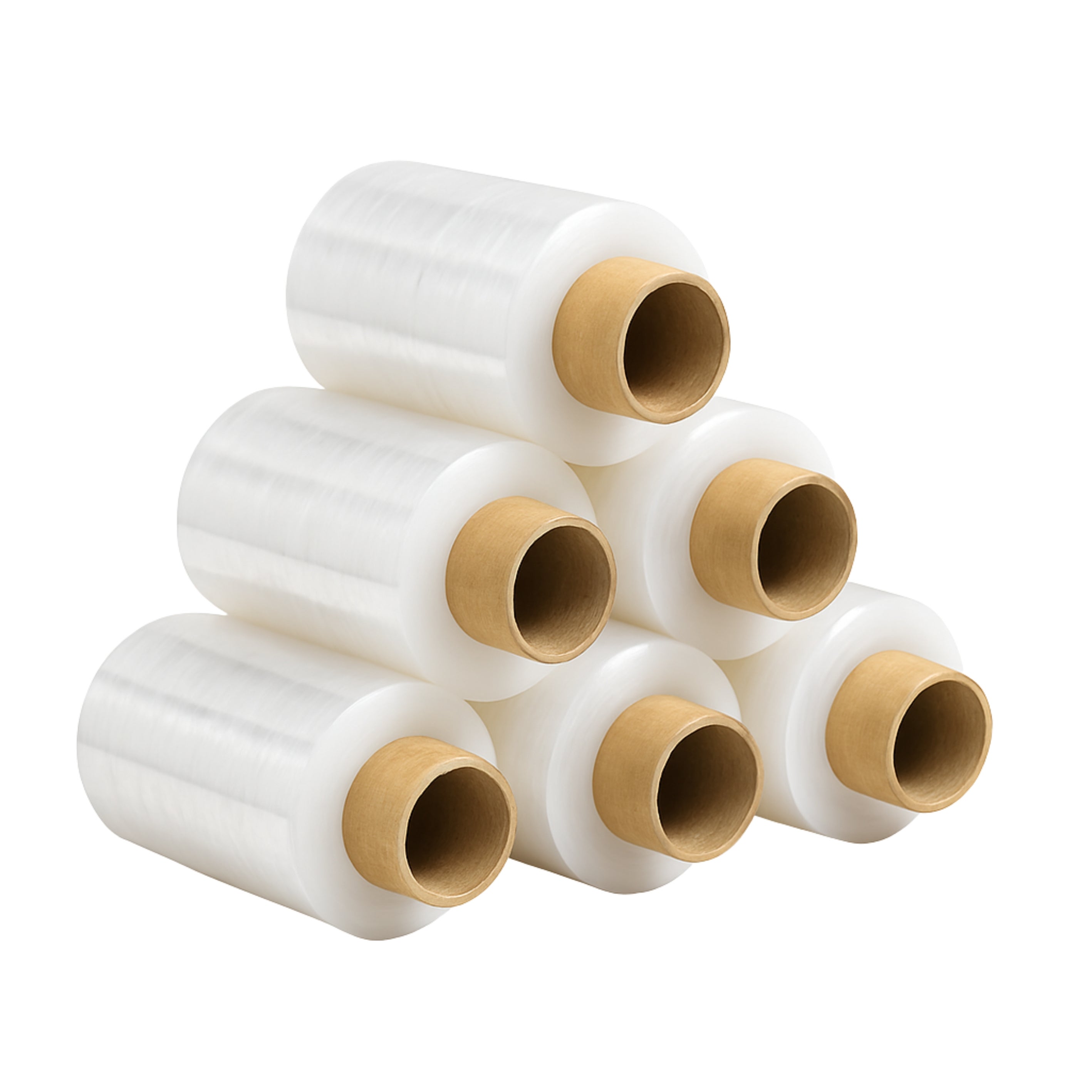 6x Mini Stretchfolie 10 cm Rollen 23 my (transparent)