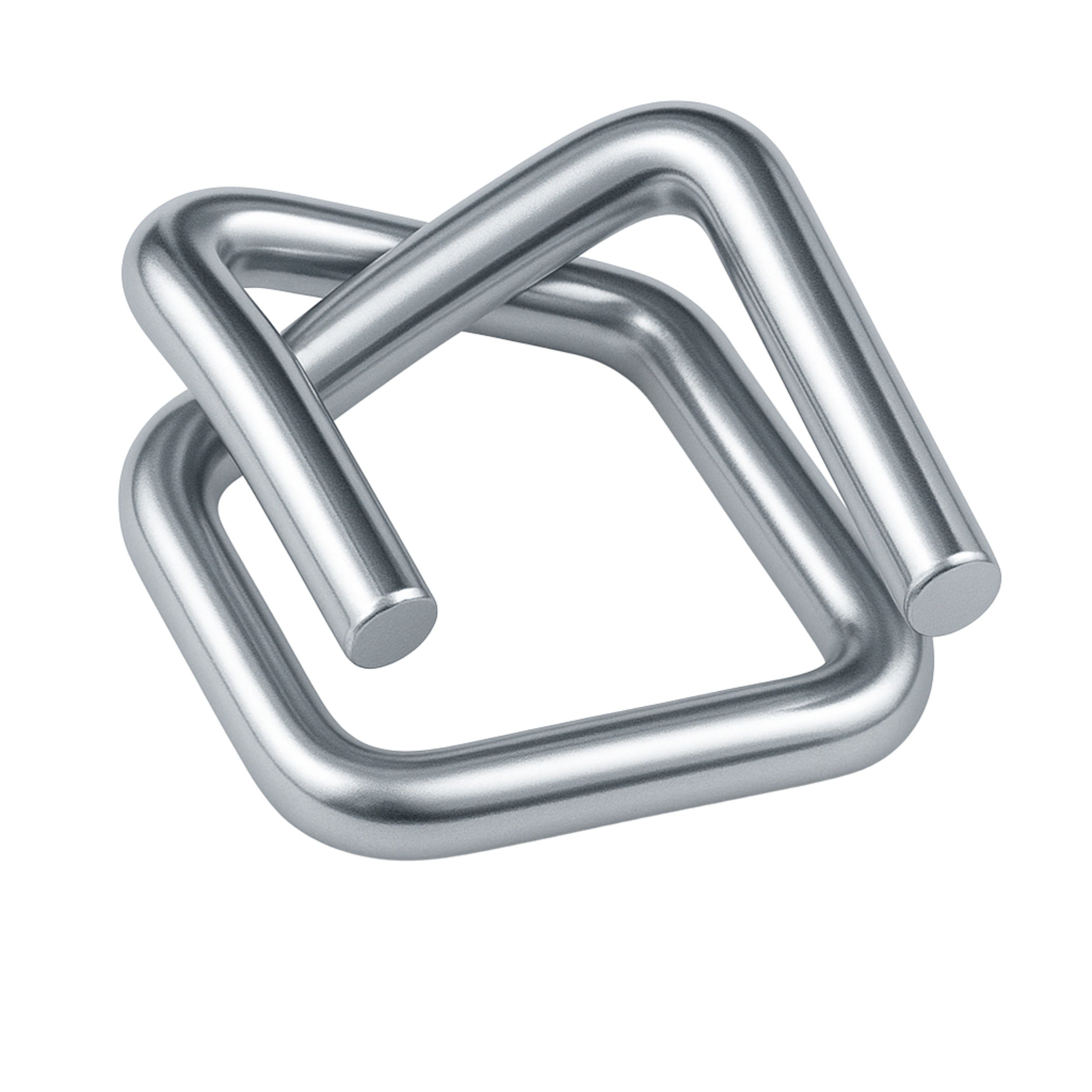 1000 Stück CB5 Draht Verschlussklemmen 16mm aus Metall für PP/PET/Textilband 1000 Stück CB5 Draht Verschlussklemmen 16mm aus Metall für PP/PET/Textilband