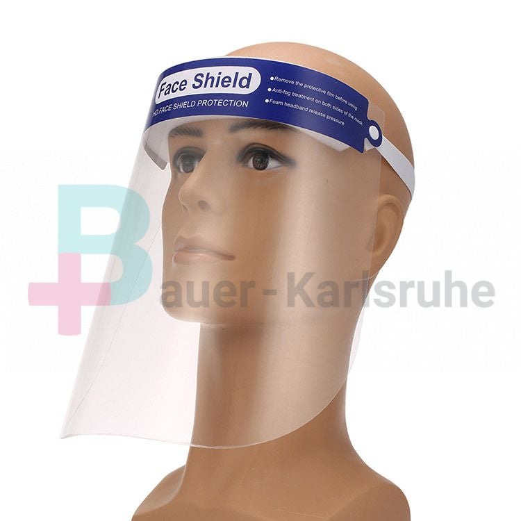 Gesichtsschild PVC/Plexi