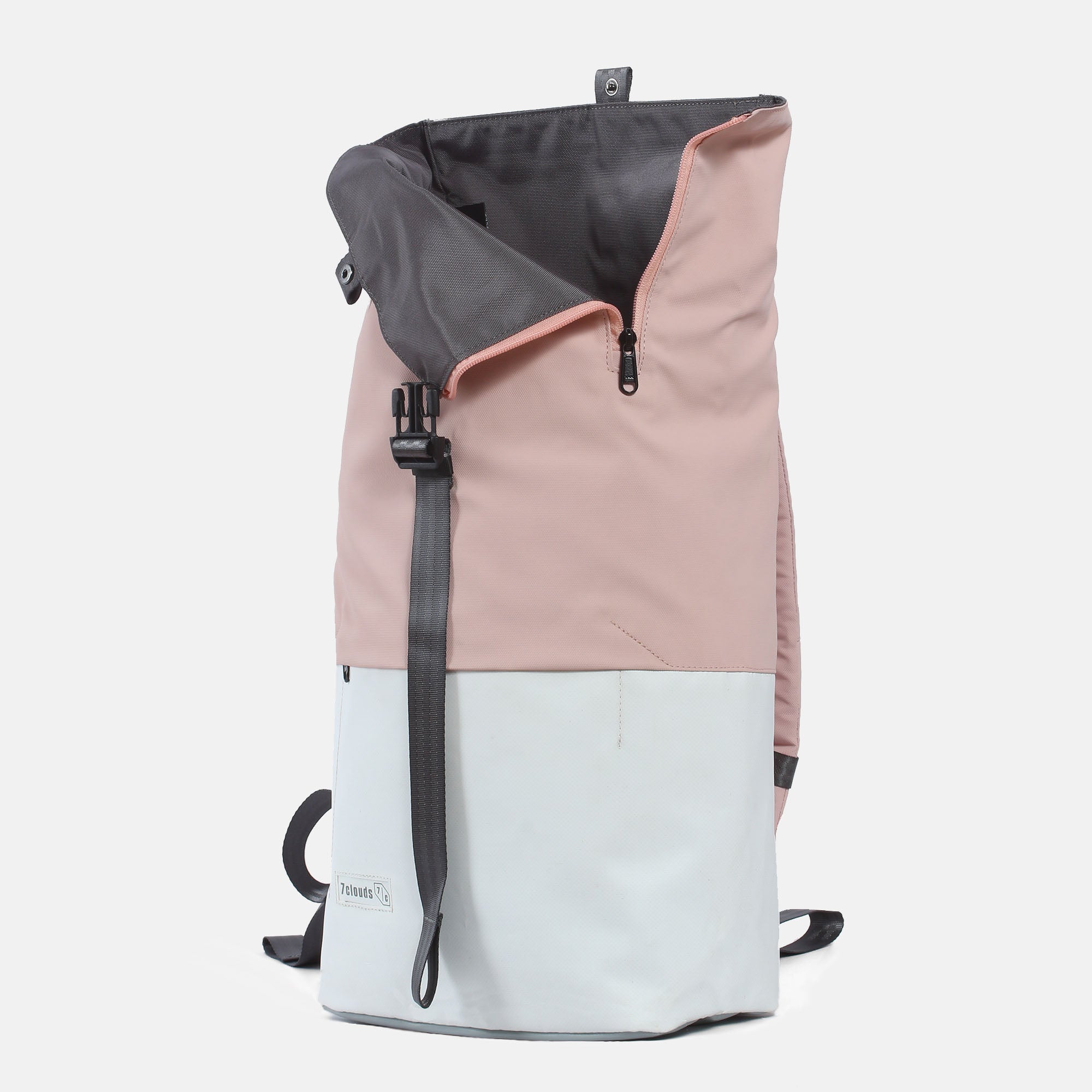 Laptop-Rucksack Kira 7.1 von 7clouds white-light rose Reissverschluss
