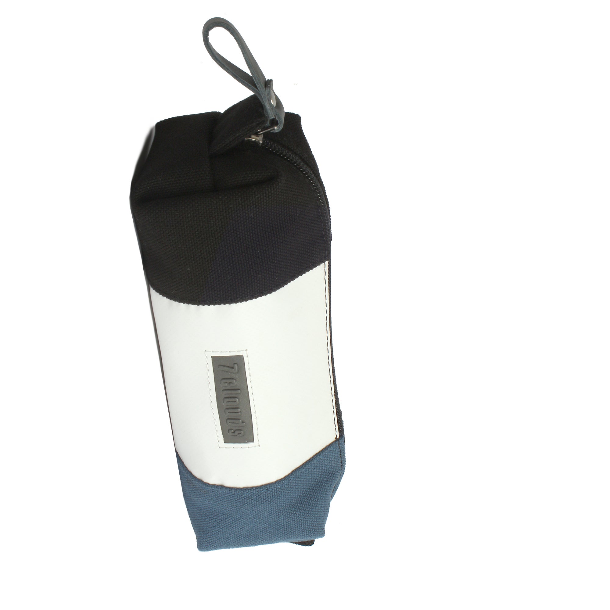 7clouds Stiftetui-Penci 7.1 - white-black-blue 7clouds Stiftetui Penci 7.1 white-black-blue Front
