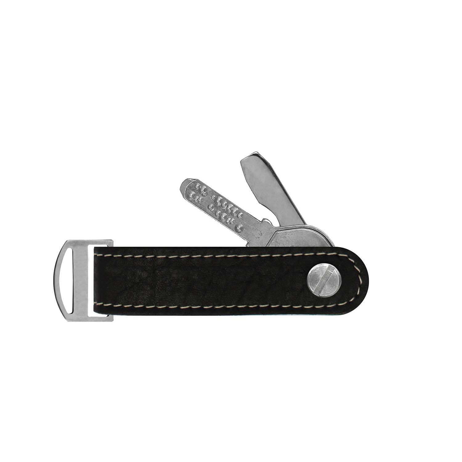 keycabins Leder Loop schwarz, Rückseite