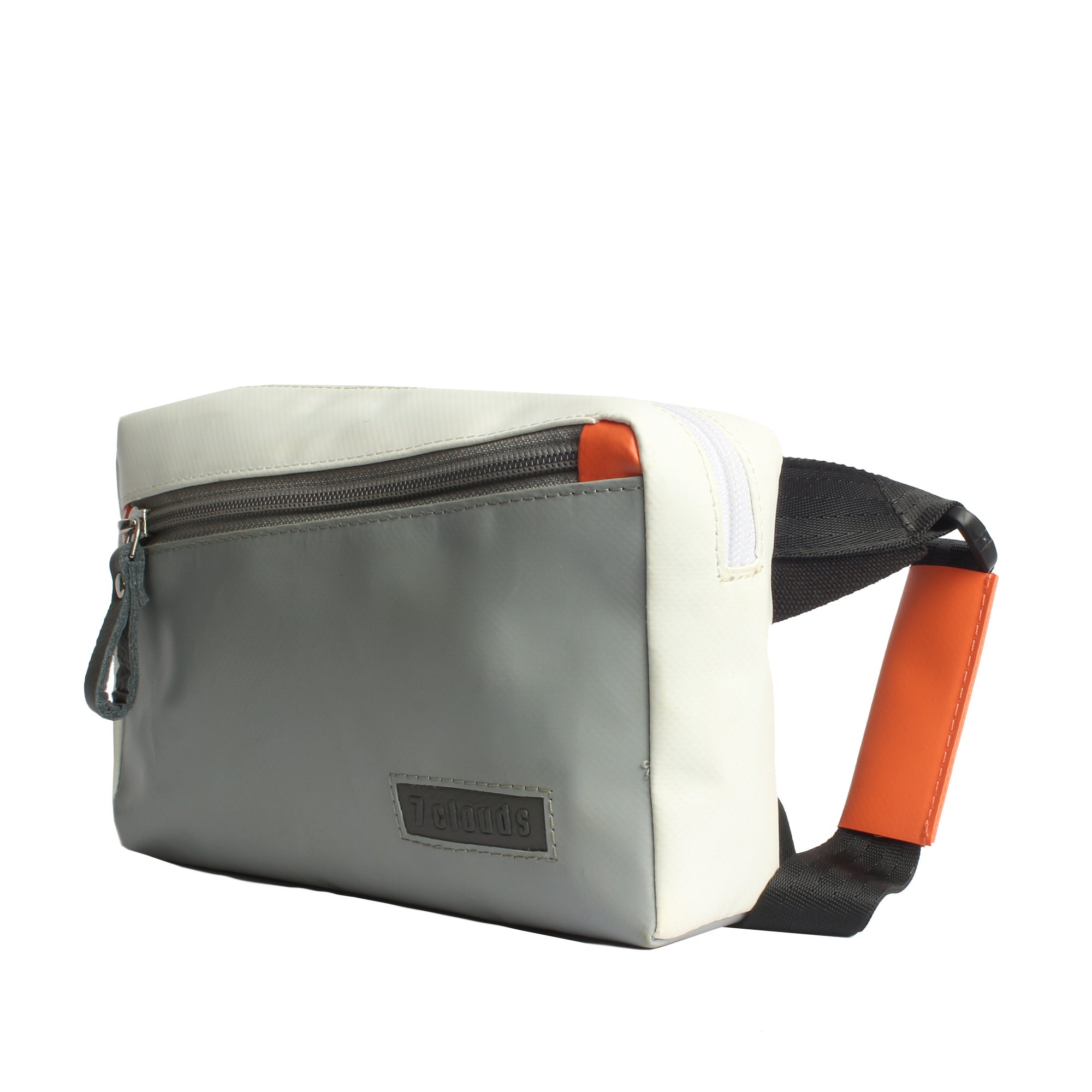 7clouds Bauchtasche Crobod 7.1 grey-white Front