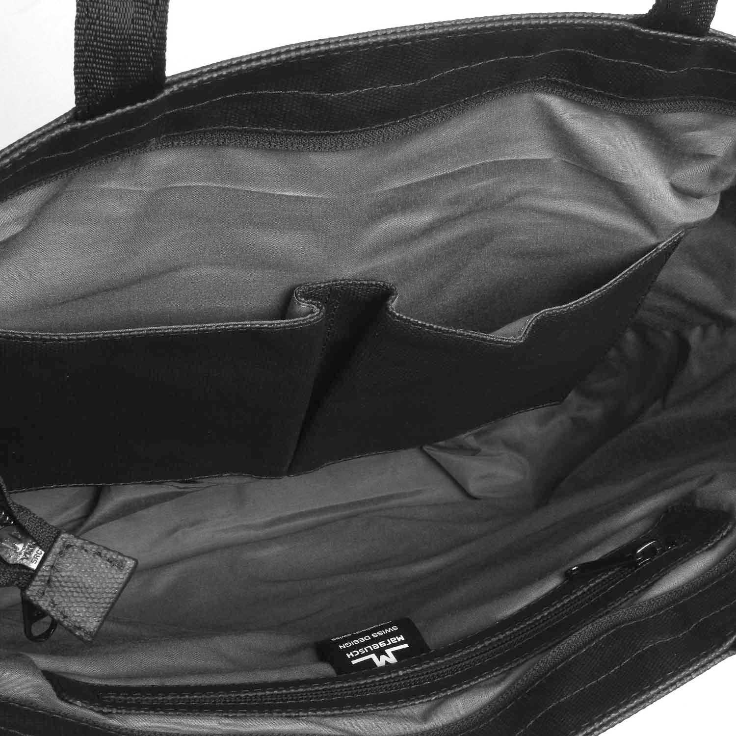 Margelisch Shopper Tasche Niri 1 black innen