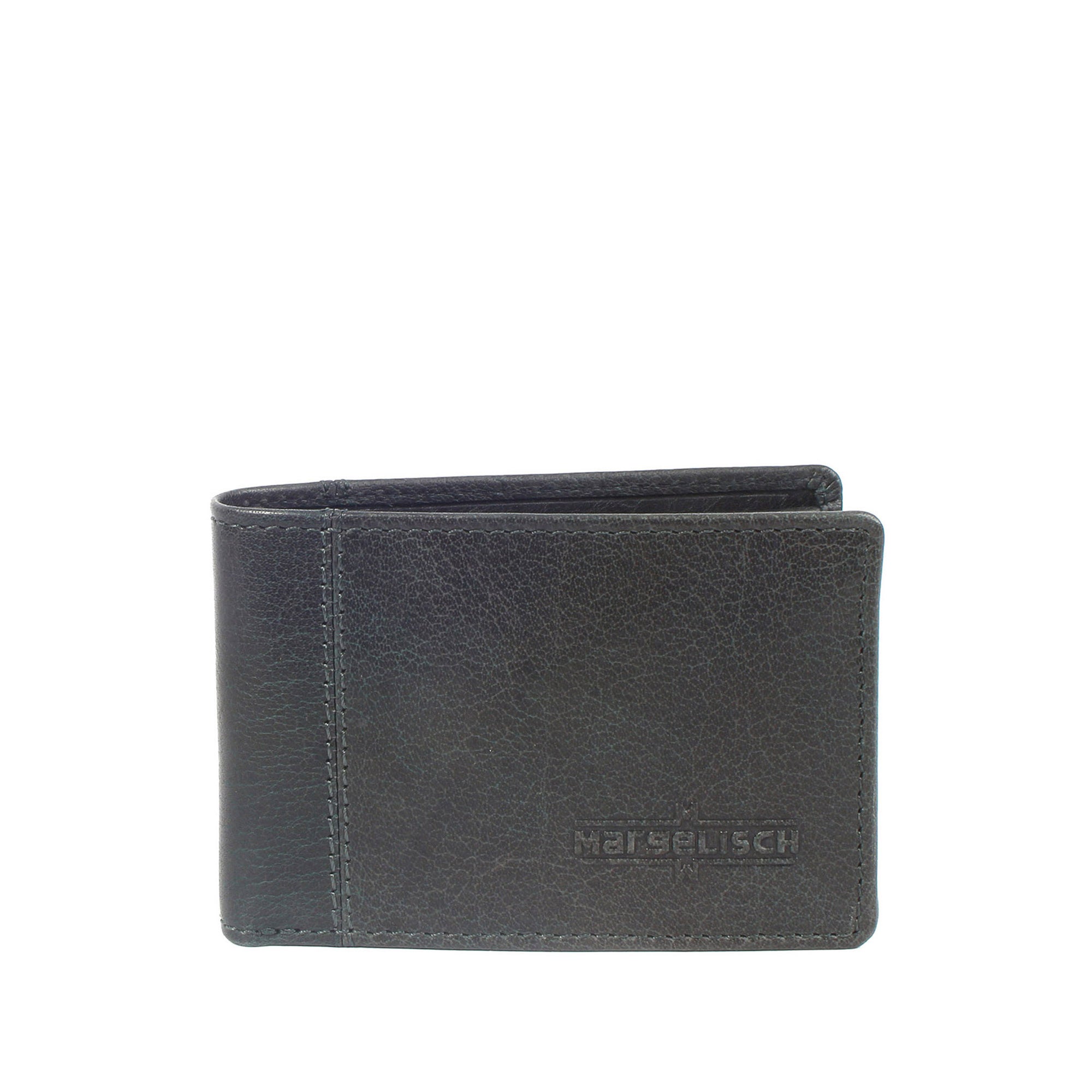 Margelisch Marcello 2 sustainable RFID leather wallet for men frontview