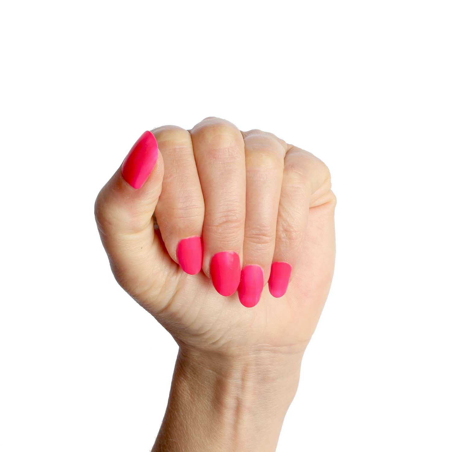 LAUED - nail polish - bio based - Neon 02 Laued nailpolish bio based vegan neon pink