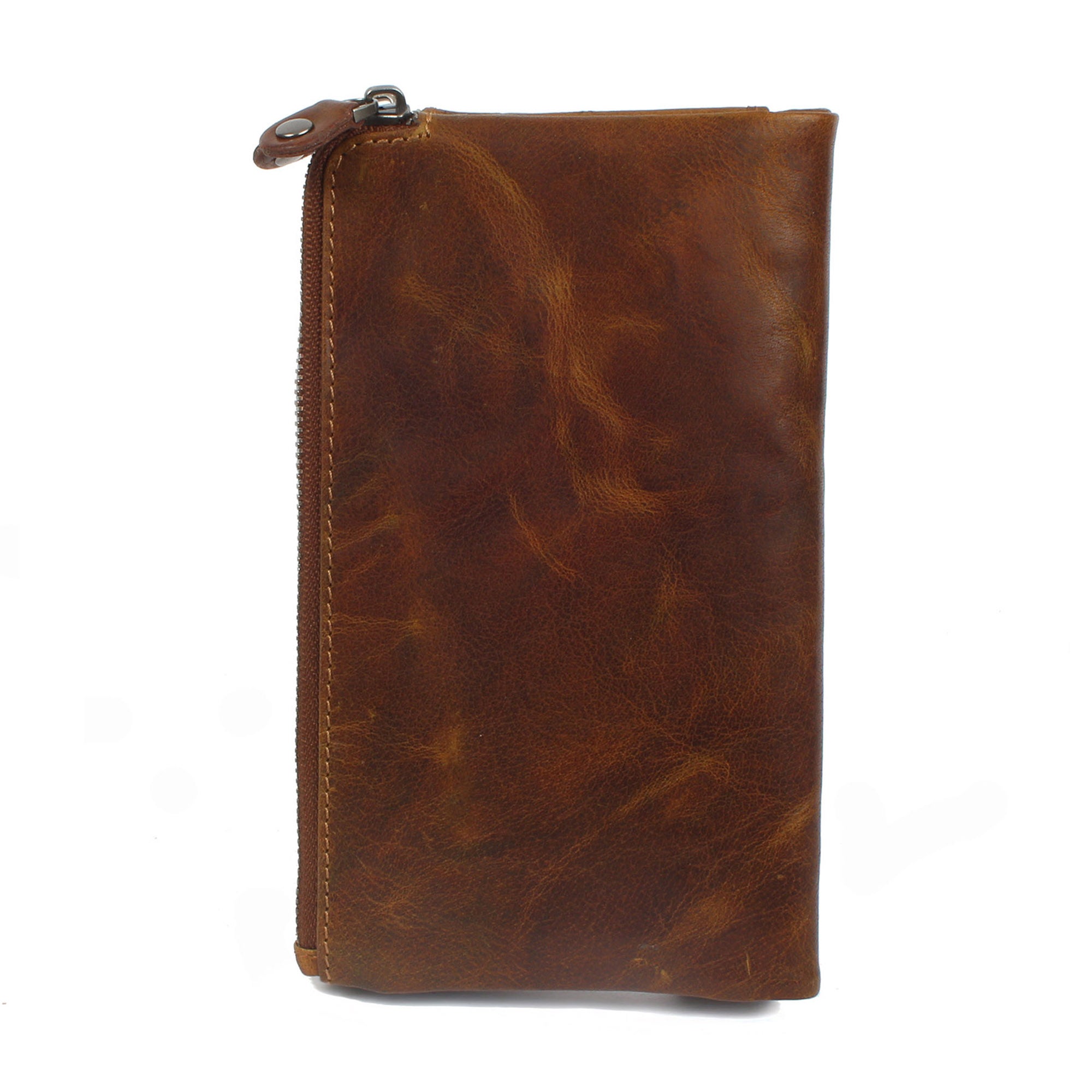 Margelisch London 2 sustainable RFID leather wallet backside