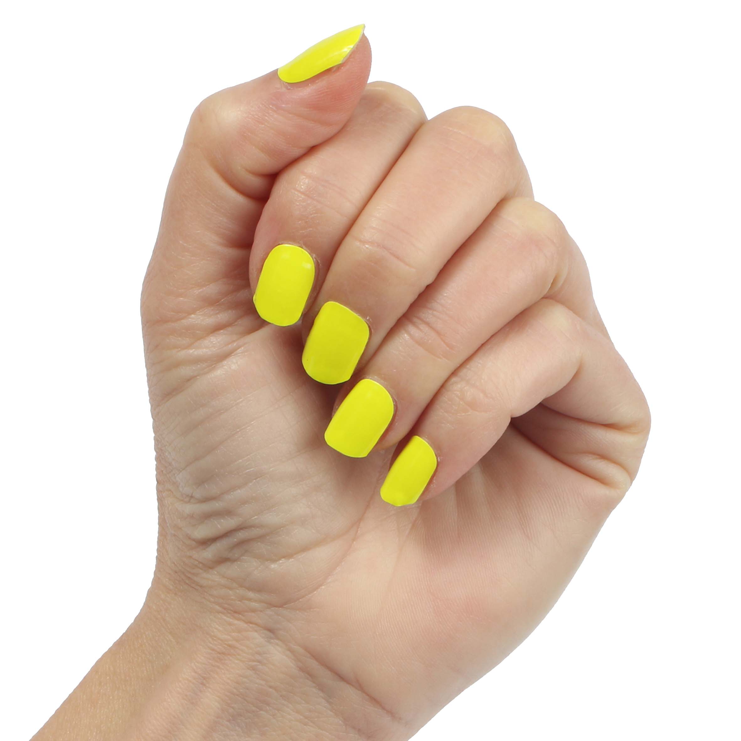 Laued feuilles pour ongles neon moon main